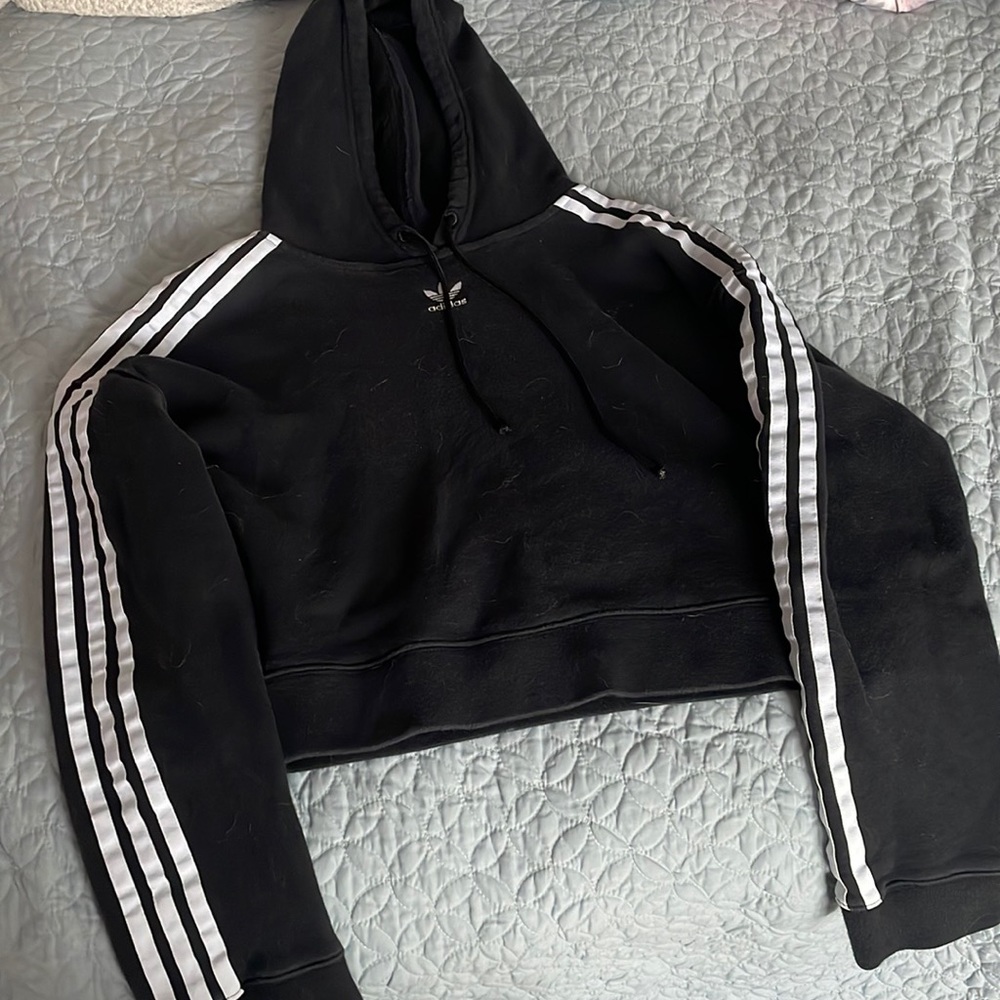 Adidas Cropped Hoodie